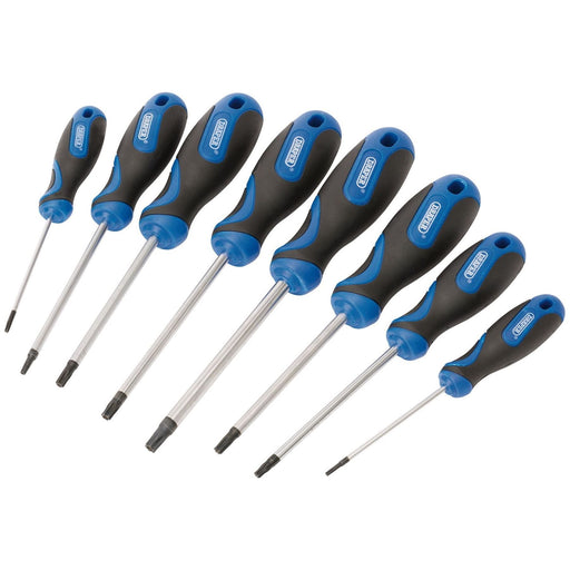 Draper TX-STAR and Draper TX-STAR Security Soft Grip Screwdriver Set (8 Piece) Draper - Town Tools 