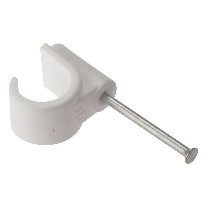 Forgefix Pipe Clip with Masonry Nail 16mm Box 100 ForgeFix - Town Tools