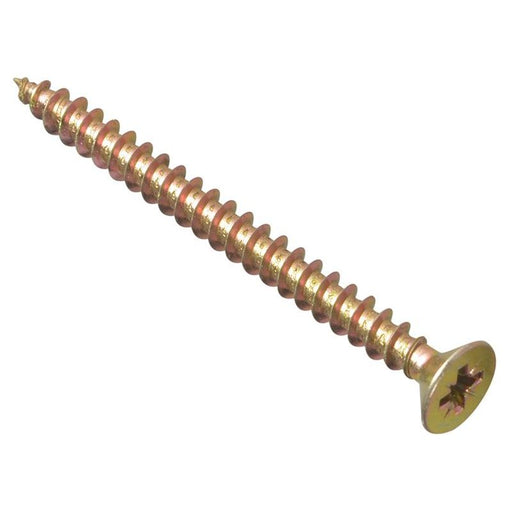 Forgefix Multi-Purpose Pozi Compatible Screw CSK ST ZYP 6.0 x 60mm Box 100 ForgeFix - Town Tools
