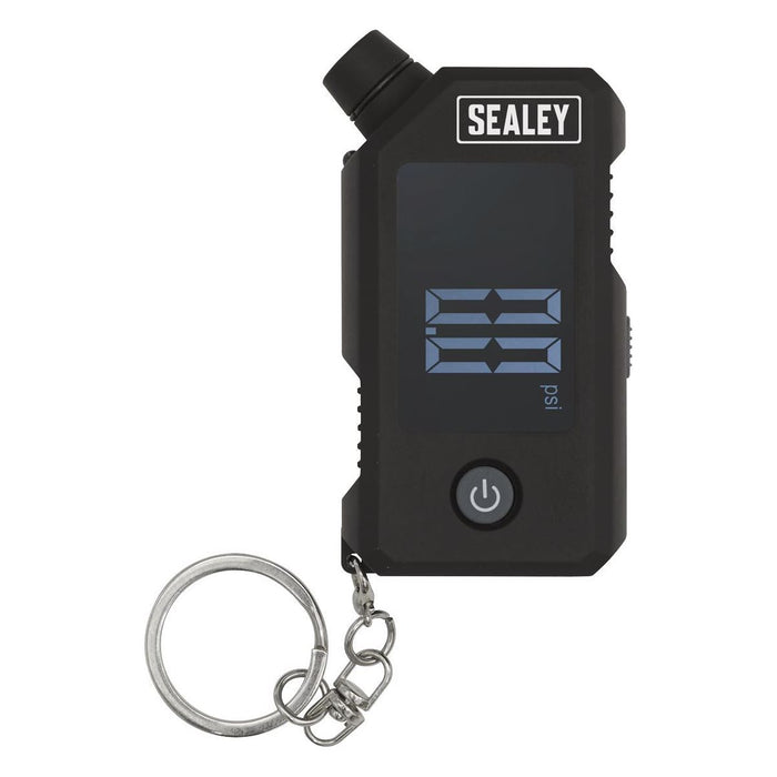 Sealey Digital Tyre Pressure & Tread Depth Gauge with LED TSTPG12 Sealey - Town Tools 