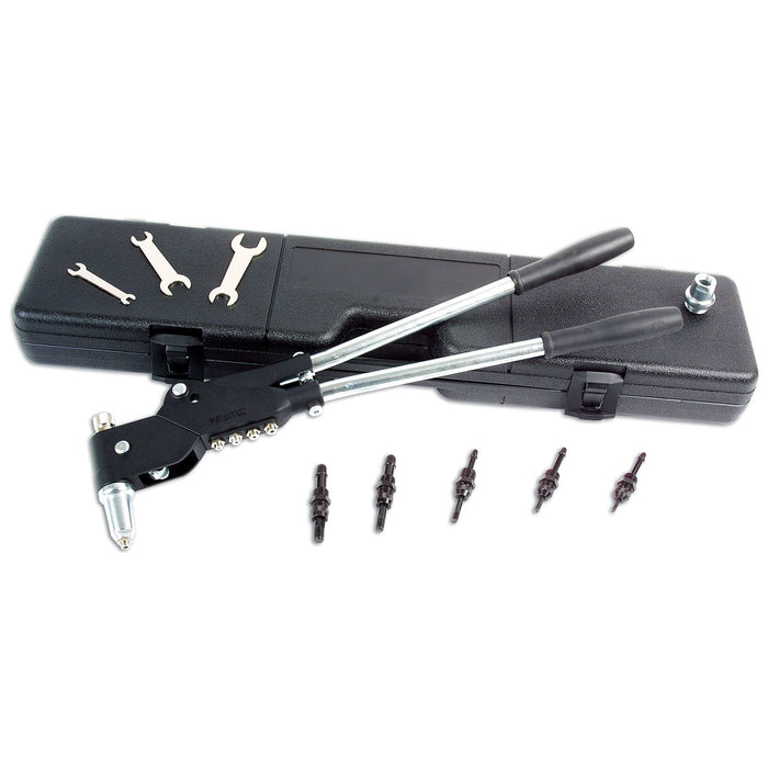 Laser Long Handle Swivel Head Riveter Set 3597 — Town Tools