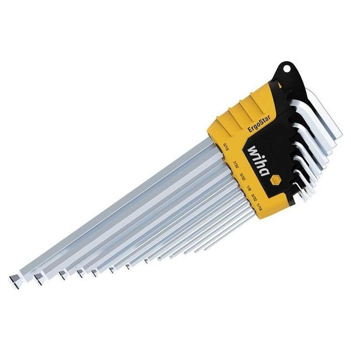 Wiha ErgoStar MagicRing® Hex Ball End L-key Set, 13 Piece Wiha - Town Tools