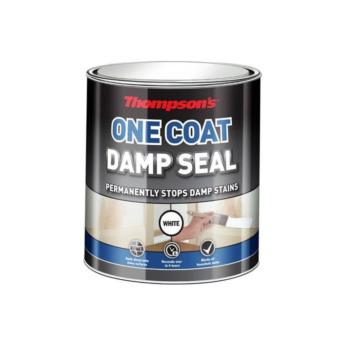 Ronseal Thompson's One Coat Stain Block Damp Seal 750ml Ronseal - Town Tools
