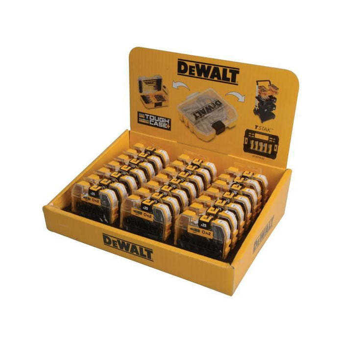 Dewalt Power Tools PZ2 25mm Standard Tic Tac Display 21 x Packs of 25 DeWALT Power Tools - Town Tools