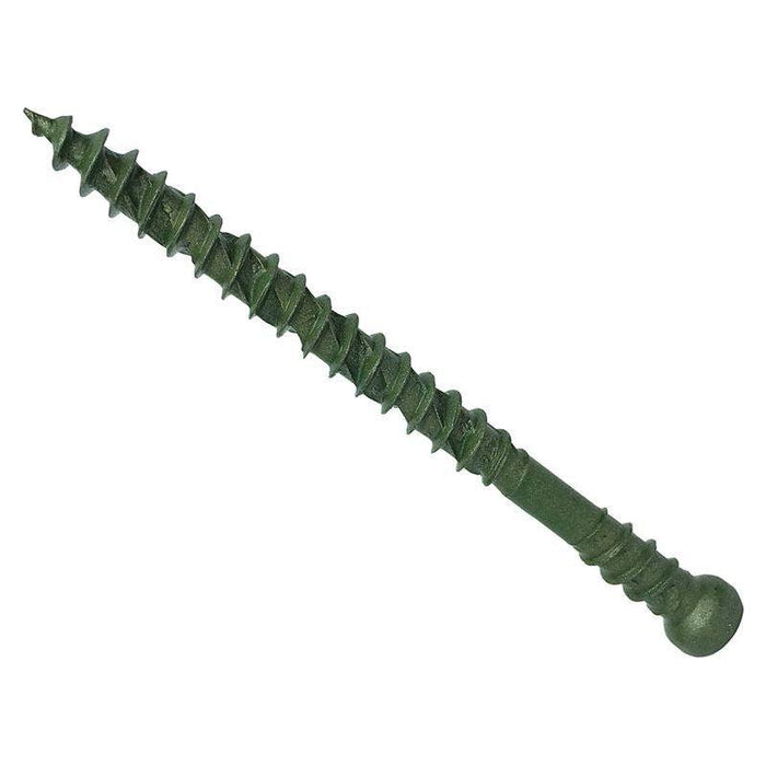 Forgefix ForgeFast TORX® Compatible Decking Screws Reduced Head Green 4.5x50 T15 Tub 600 ForgeFix - Town Tools
