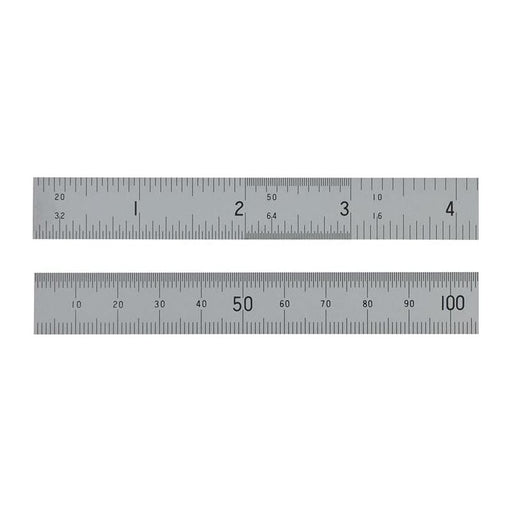 Fisher Satin Chrome Rule 150mm/6in Fisher - Town Tools