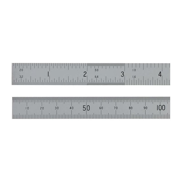 Fisher Satin Chrome Rule 150mm/6in Fisher - Town Tools
