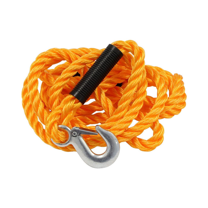 Streetwize Tow Rope (Braided) - Yellow - 2 Tonne Streetwize - Town Tools 