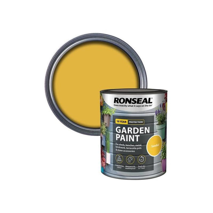 Ronseal Garden Paint Sundial 750ml Ronseal - Town Tools