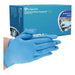 Bodyguards Powdered Blue Nitrile Disposable Gloves Large Box of 100 Bodyguard - Town Tools 