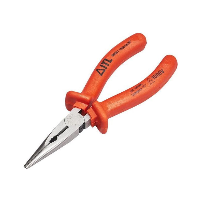 Itl Insulated Insulated Snipe Nose Pliers 150mm ITL Insulated - Town Tools