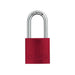 Abus Mechanical 72/40mm Aluminium Padlock 40mm Long Shackle Red Keyed Alike TT0216262 ABUS Mechanical - Town Tools