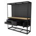 Sealey Heavy-Duty Modular Workbench & Racking Kit with 3 Storage Units Sealey - Town Tools 