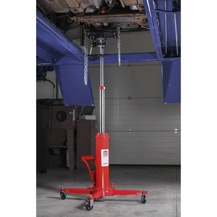 Sealey Telescopic Vertical Transmission Jack 800kg 800TTJ Sealey - Town Tools 