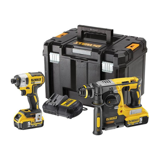 Dewalt Power Tools DCK2532P2 XR Brushless Twin Pack 18V 2 x 5.0Ah Li-ion DeWALT Power Tools - Town Tools
