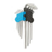 Silverline Expert Hex Key Imperial Set 10pce 1/16" - 3/8" Silverline - Town Tools 