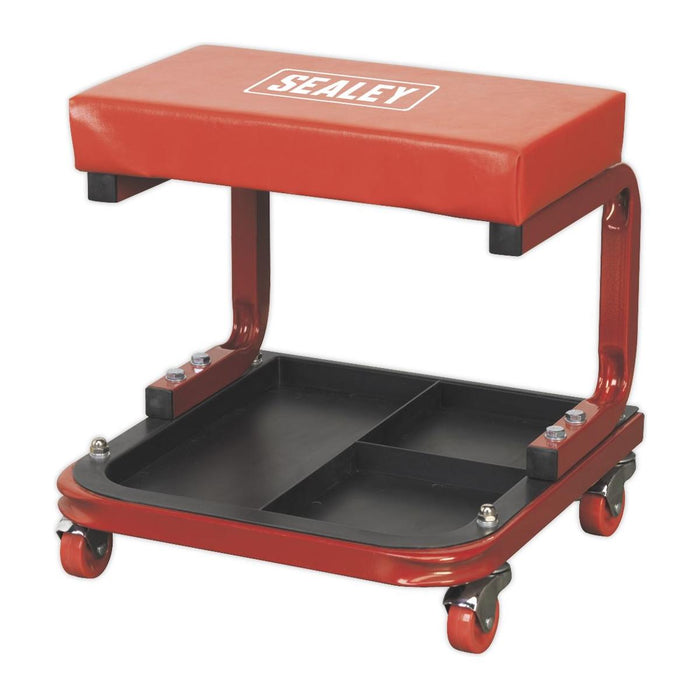 Sealey Mechanic's Utility Seat Deluxe SCR9 Sealey - Town Tools 