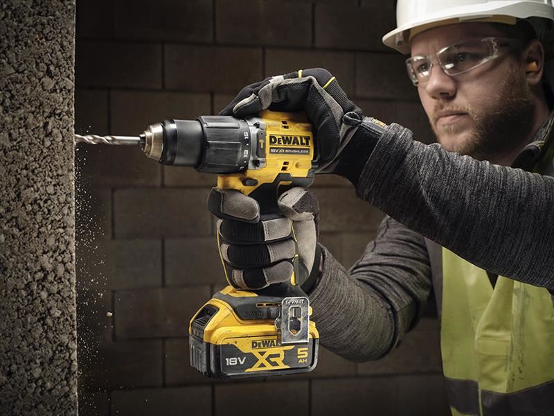 DeWALT Power Tools DCD799P2T XR Brushless Combi Drill 18V 2 x 5.0Ah Li-ion DeWALT Power Tools - Town Tools