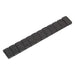 Sealey Wheel Weight 5g Adhesive Zinc Plated Steel Black Strip of 12 Pack of 50 Sealey - Town Tools 
