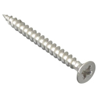 Forgefix Multi-Purpose Pozi Compatible Screw CSK ST S/Steel 4.0 x 40mm Box 200