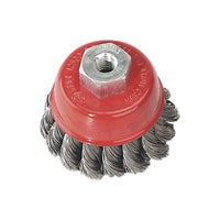 Sealey Twist Knot Wire Cup Brush65mm M10 x 1.5mm TKCB65