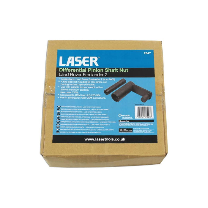 Laser Differential Pinion Shaft Holding Tool - for LR Freelander 2 7547