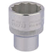 Draper Elora Bi-Hexagon Socket, 1/2" Sq. Dr., 27mm 24723 Draper - Town Tools 