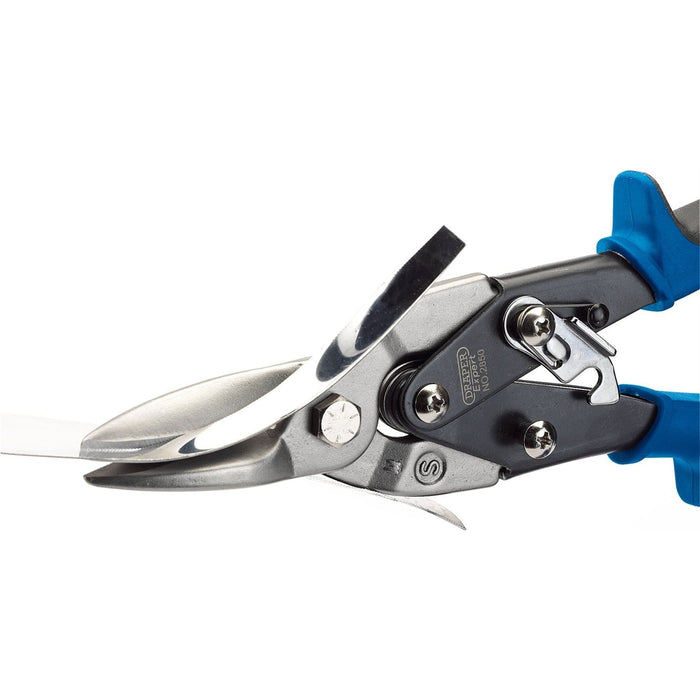 Draper Soft Grip Compound Action Tinman's Aviation Shears, 250mm 49905 Draper - Town Tools 