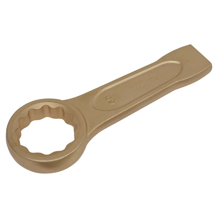 Sealey Slogging Spanner Ring End 60mm Non-Sparking NS038 Sealey - Town Tools 