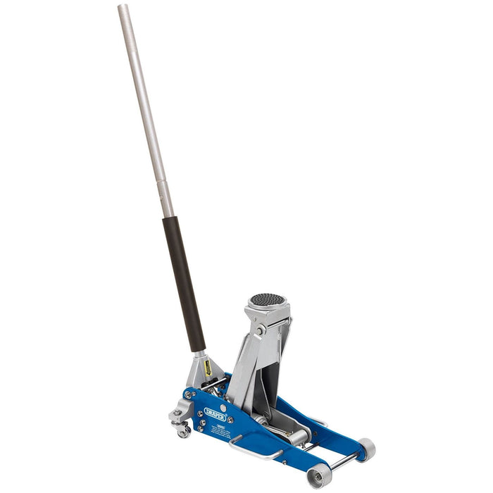 Draper Aluminium and Steel Low Profile Trolley Jack, 2.5 Tonne 31479