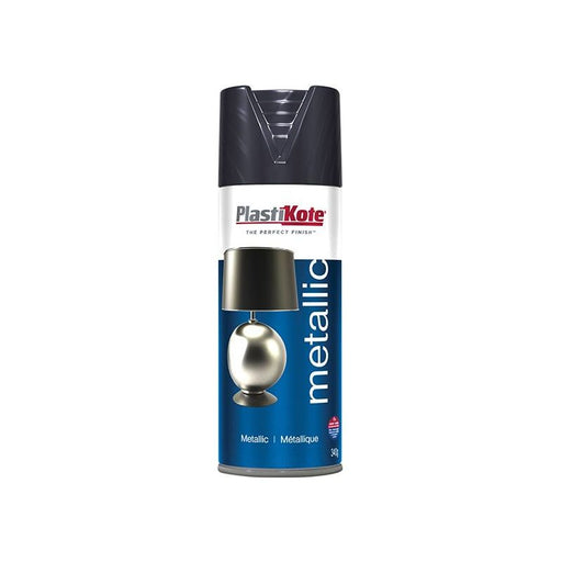 Plastikote Metallic Spray Graphite 400ml PlastiKote - Town Tools