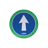 Laser Laser Tools Floor Sticker Arrow Direction 6pc 8064
