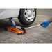Sealey Low Profile Short Chassis Trolley Jack 2 Tonne - Orange 1020LEO Sealey - Town Tools 