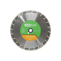 Coreplus AB350 Abrasive & Asphalt Diamond Blade 350mm