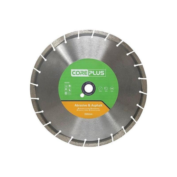 Coreplus AB350 Abrasive & Asphalt Diamond Blade 350mm CorePlus - Town Tools