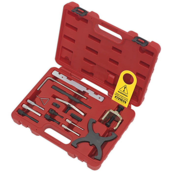 Sealey Diesel/Petrol Engine Timing Tool Combination Kit for Ford PSA Belt/Chain Sealey - Town Tools 