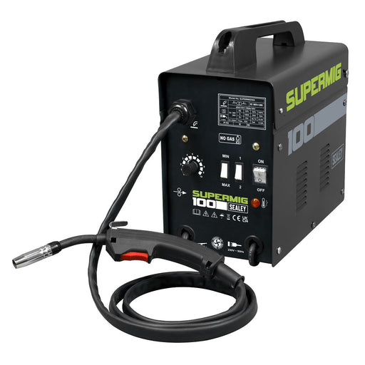 Sealey Gasless MIG Welder 100A 230V SUPERMIG100 Sealey - Town Tools 