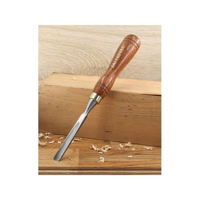 Faithfull FSC Straight Gouge Carving Chisel 9.5mm (3/8in) Faithfull - Town Tools