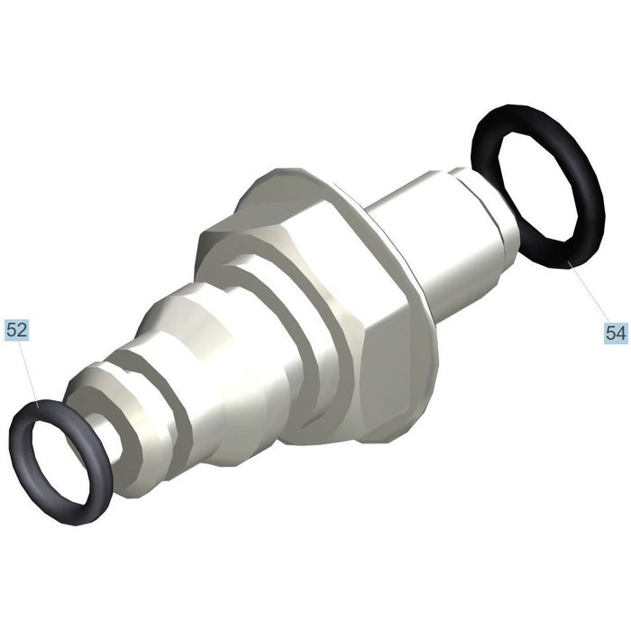 Karcher Puzzi Hose Machine Connector Nipple White Complete Male Fitting 44090010 Karcher - Town Tools 