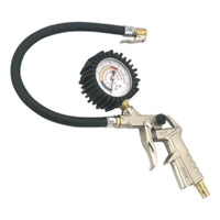 Sealey Tyre Inflator with Clip-On Connector SA924