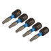 Draper Expert TX-STAR Impact Screwdriver Bits, T10 x 25mm, 1/4" Hex (Pack of 5) Draper - Town Tools 