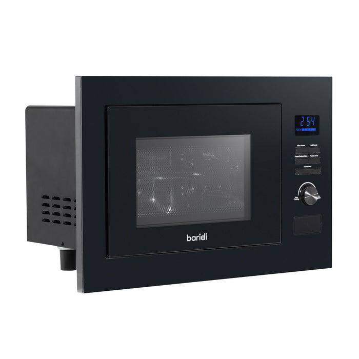 Baridi Integrated Microwave Oven with Grill 25L Capacity 900W - Black Baridi - Town Tools 