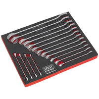 Sealey Combination Spanner Set 16pc Metric AK63255