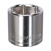 Sealey WallDrive Socket 30mm 1/2"Sq Drive S0664