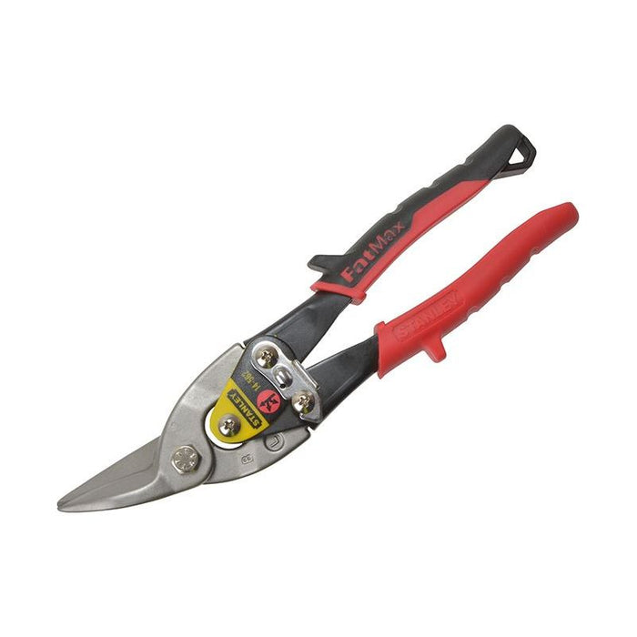 Stanley® Hand Tools Red Aviation Snips Left Cut 250mm (10in) STANLEY® Hand Tools - Town Tools