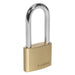 Sealey Brass Body Padlock Long Shackle 50mm PL102L Sealey - Town Tools 