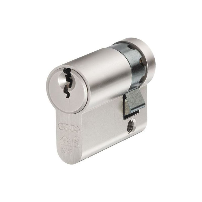 Abus Mechanical E60NP Euro Half Cylinder Nickel Pearl 10mm / 50mm Box ABUS Mechanical - Town Tools