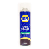 6x NAPA Carb Cleaner Spray Carburettor Intake Spray Cleaner Professional 500Ml