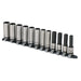 Sealey Premier Black Premier Black Deep Lock-On Socket Set 3/8"Sq Drive 12pc Sealey Premier Black - Town Tools 