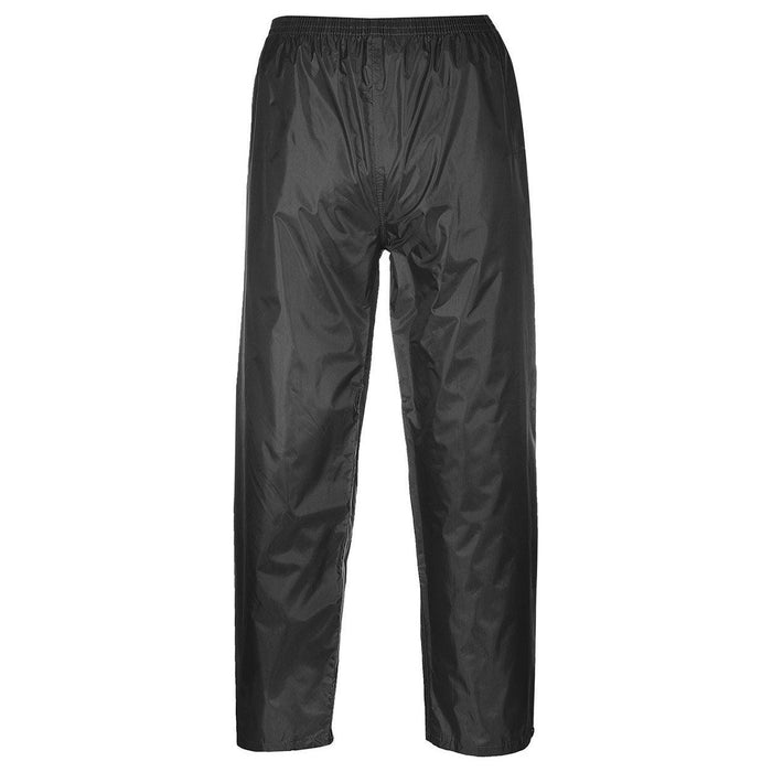 Portwest Classic Rain Trousers - Black - Large (Regular)